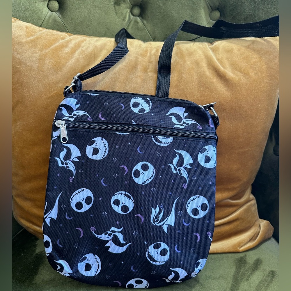 Disney- Black Nightmare Before Christmas Crossbody Bag